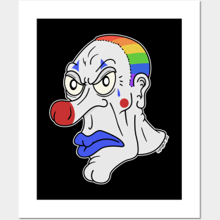 Tough Clown Posters and Art